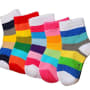 Footprints Organic Cotton Baby Socks (Low-cut, Pack of 3)