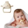 Mastela Teething Ring Rattle BPA-Free Soft Silicone
