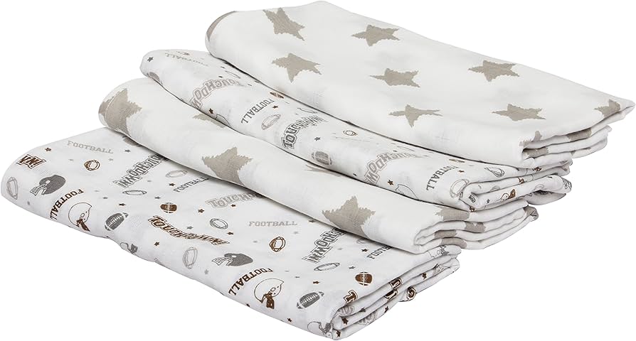 Bacati Muslin Swaddles Pack of 2