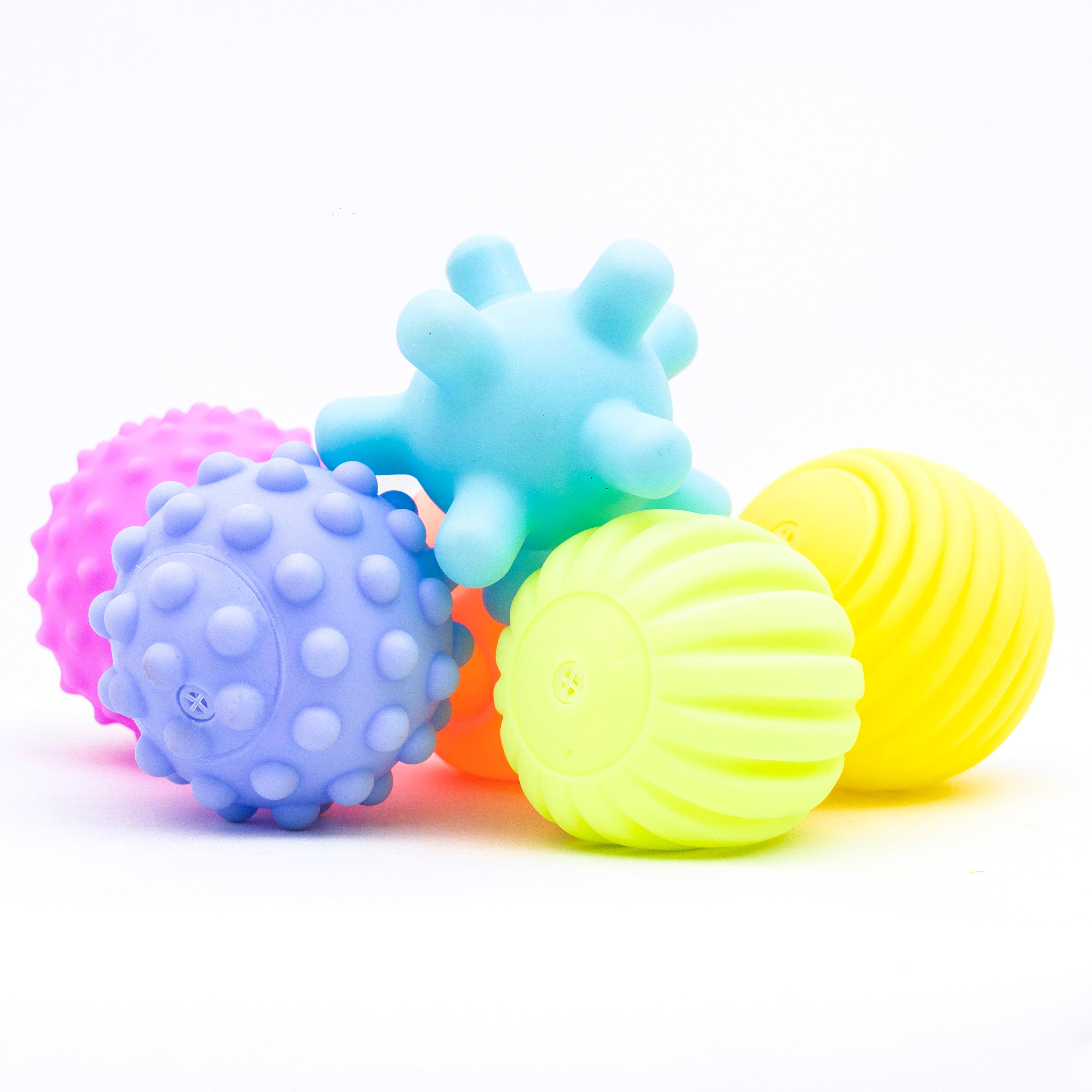 Beebop Sensory Balls Set of 6 Textured Balls