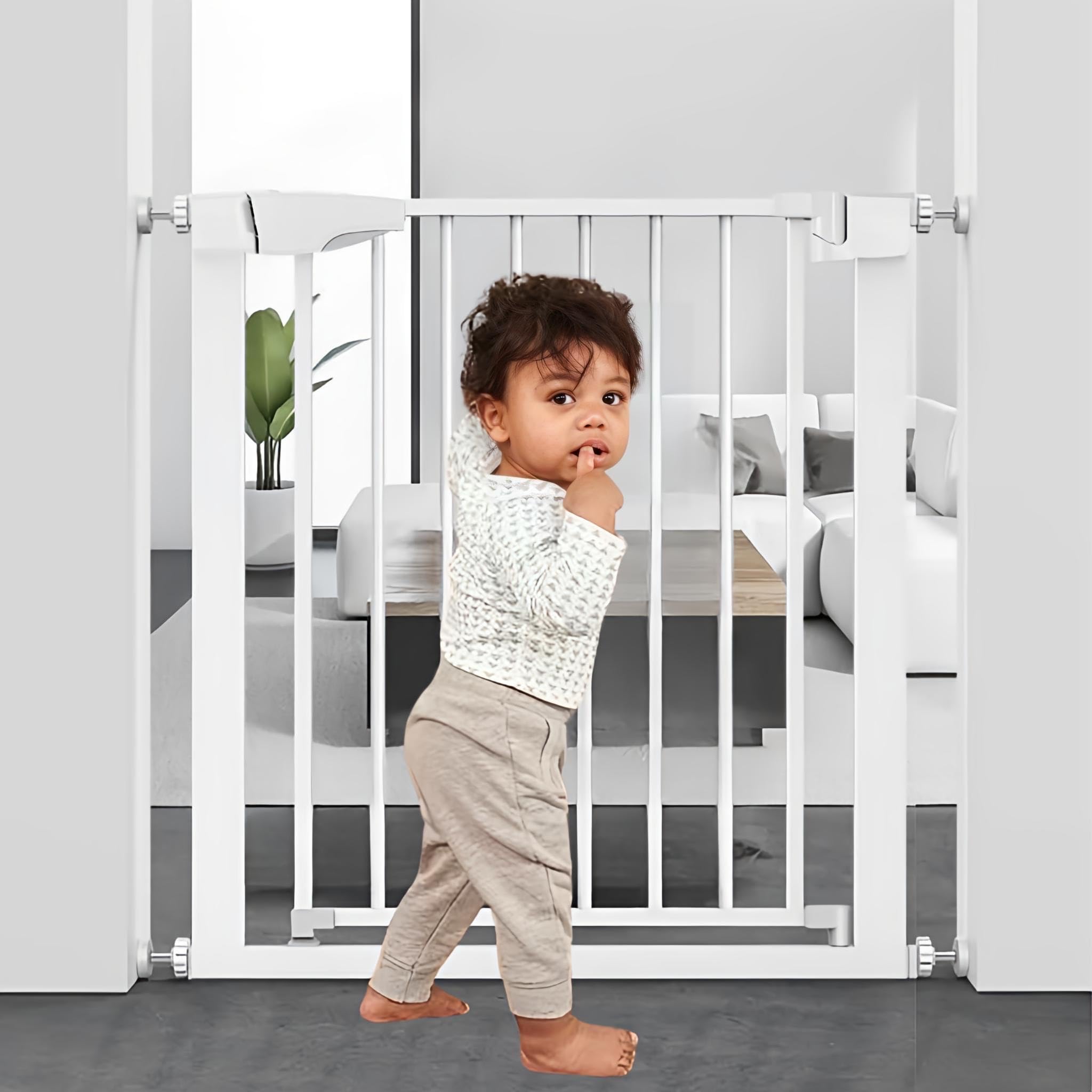 Babyhug Safety Gate for Kids - Pressure Mounted