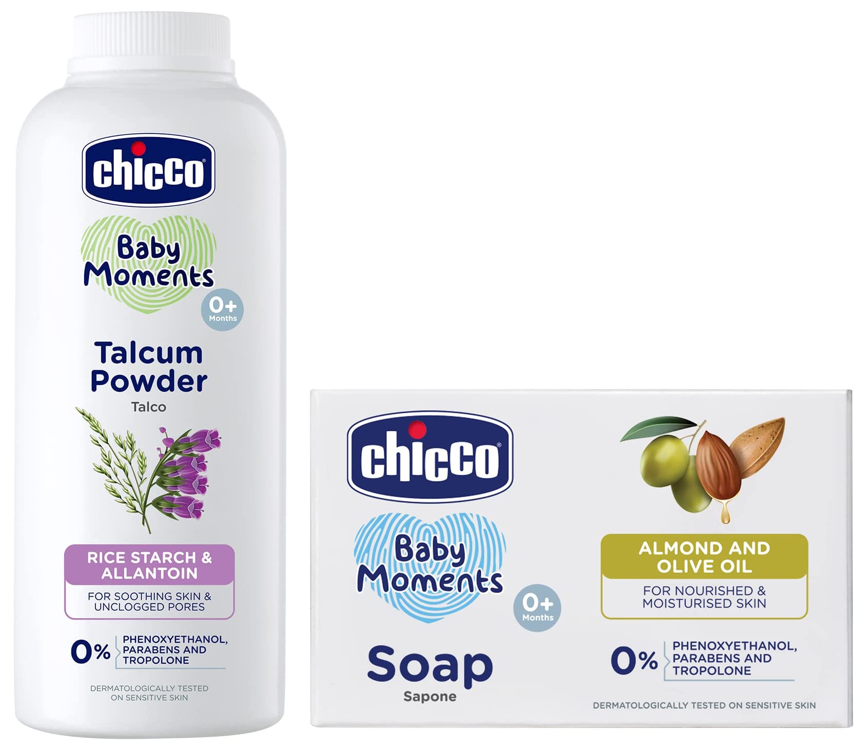 Chicco Baby Moments Protective Talc-Free Powder