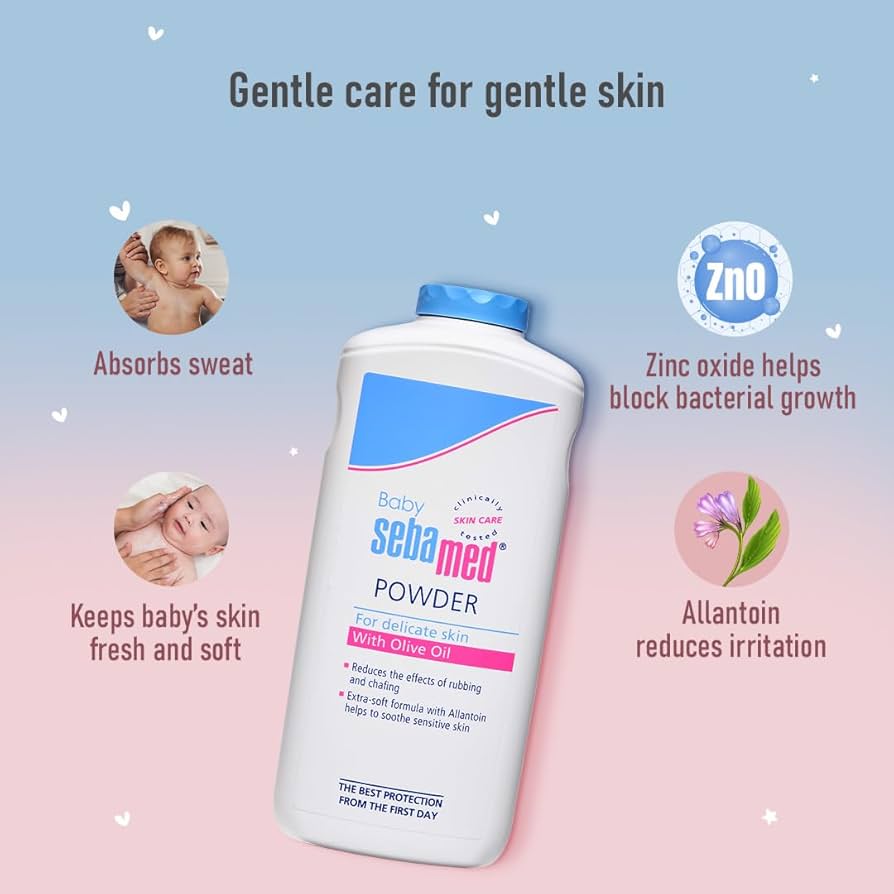 Sebamed Baby Powder with Cornstarch 400g