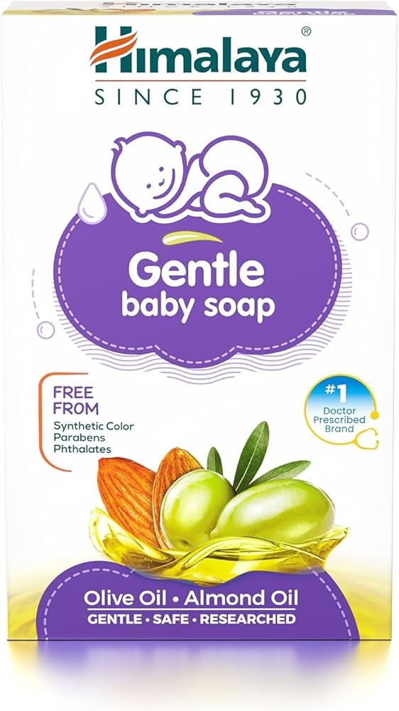 Himalaya Herbals Gentle Baby Soap - 75g (Pack of 3)