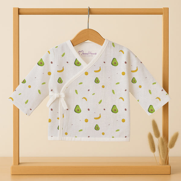 Hopscotch Baby Front-Open Cotton Jhabla Set of 6