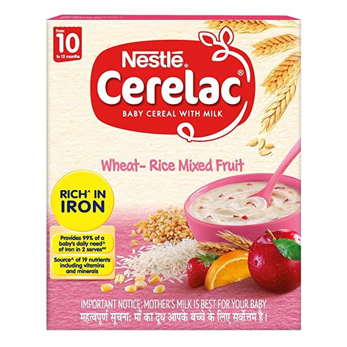 Nestlé Cerelac Fortified Baby Cereal with Milk, Rice - From 6 Months, 300g