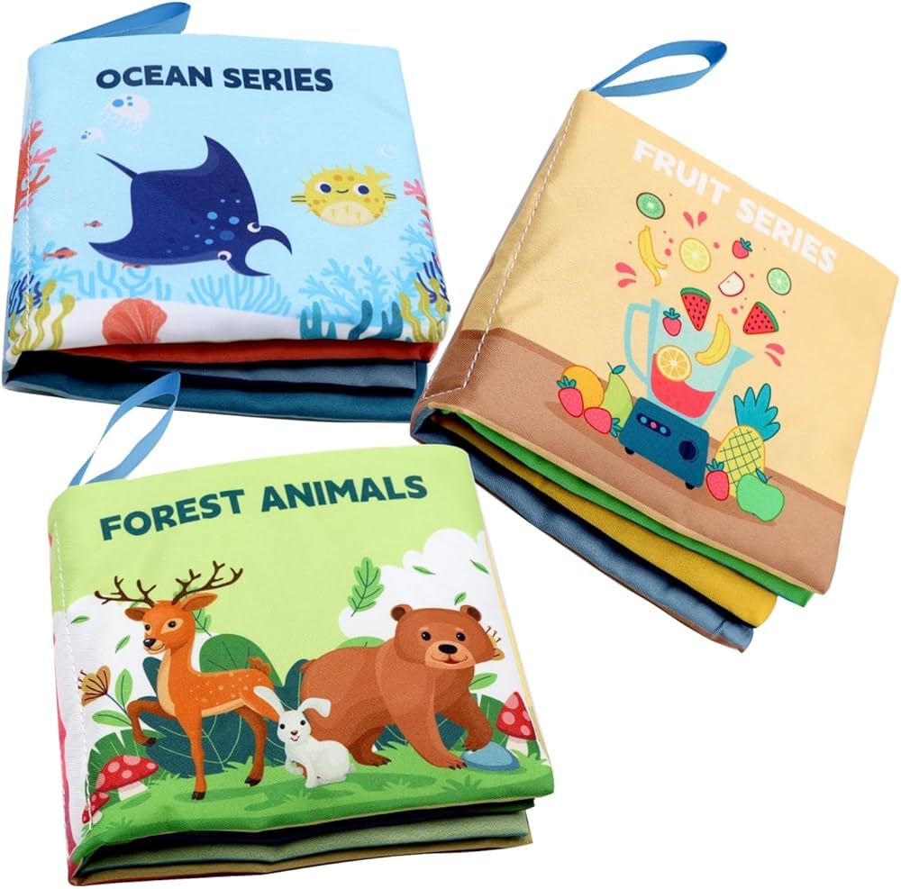 Playhood Soft Cloth Books Set of 4
