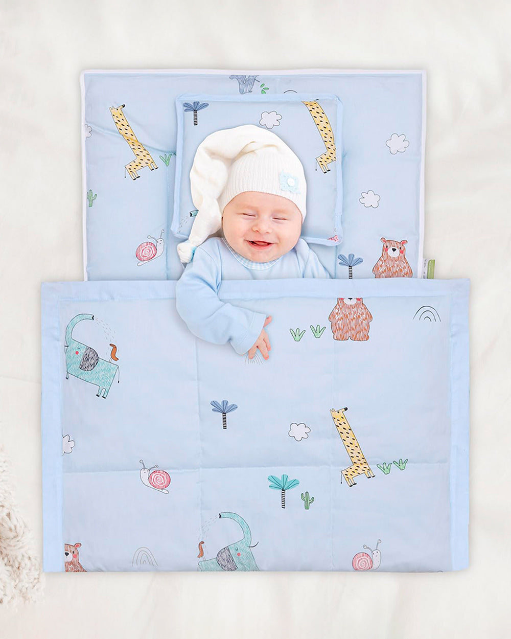 R for Rabbit Snuggy Baby Wooden Cot Cum Cradle