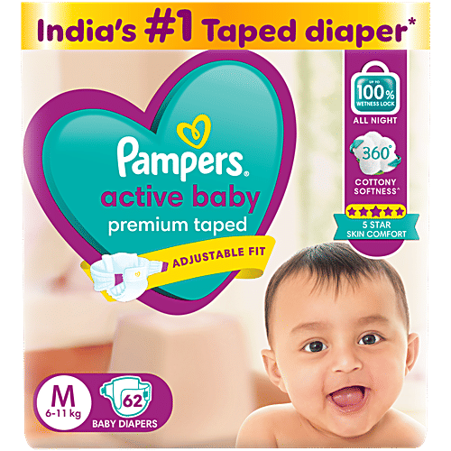 Pampers Active Baby Diaper Pants (Pack of 46)