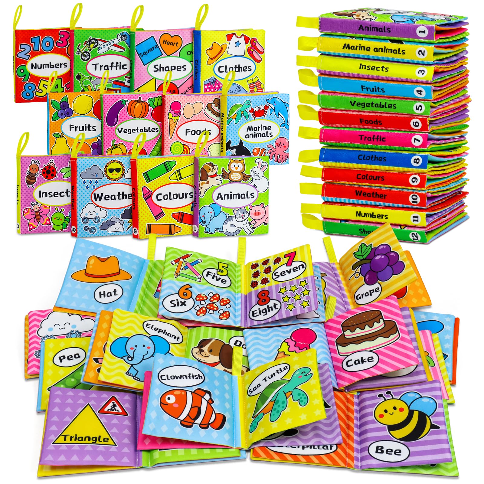 Beebop Crinkle Cloth Book