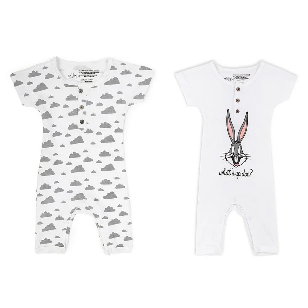 FirstCry Bamboo Rompers for Baby Boys and Girls