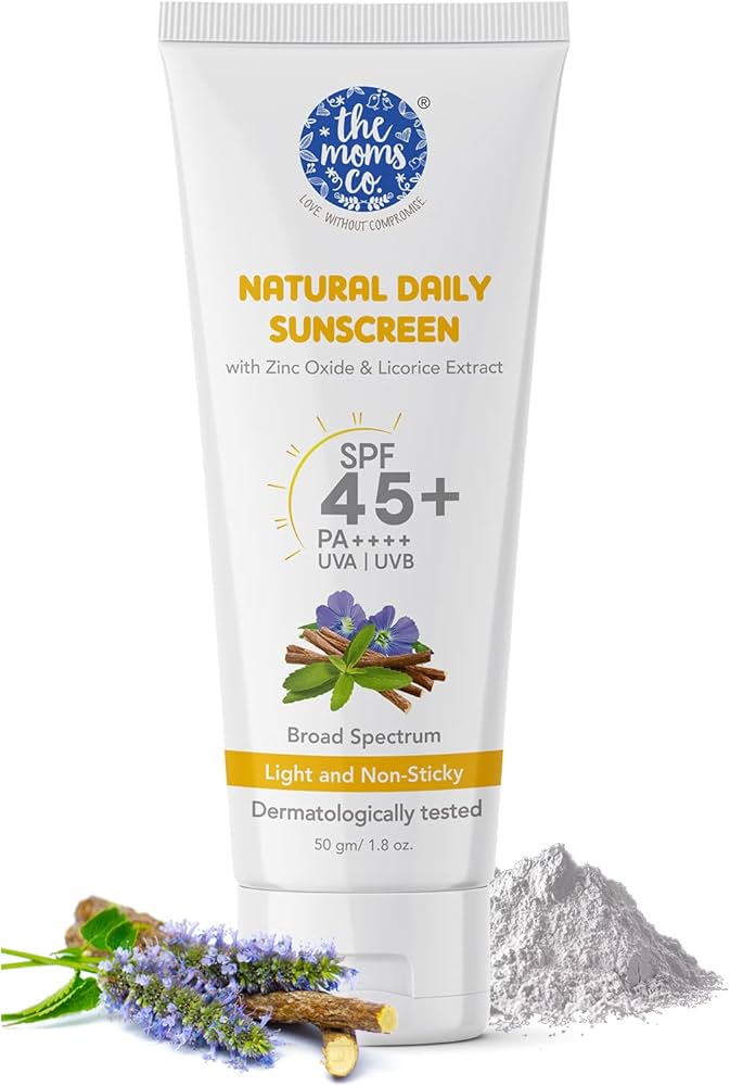 The Moms Co Natural Mineral Sunscreen SPF 50 for Babies