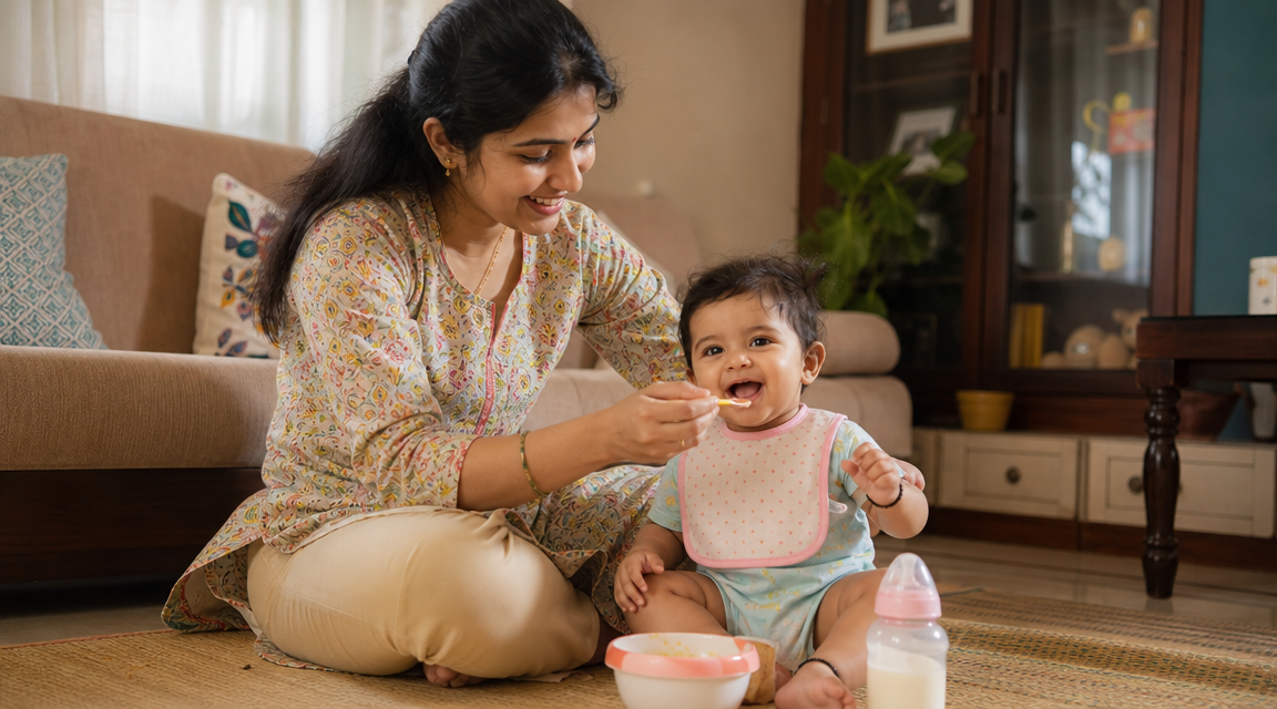 7 Month Baby Food Chart India: IAP Guidelines & Day-Wise Meal Plan (2026)