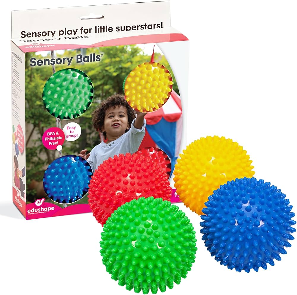 Sensory Balls Set (6-piece Multi-Texture)