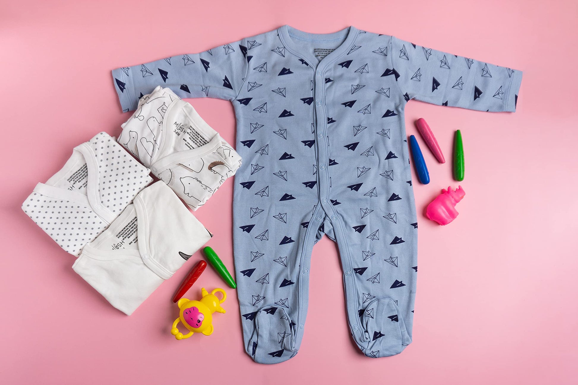 Babyhug Bamboo Onesies