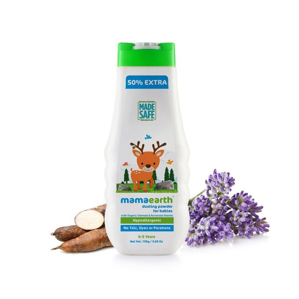 Mamaearth Natural Talc Free Baby Powder