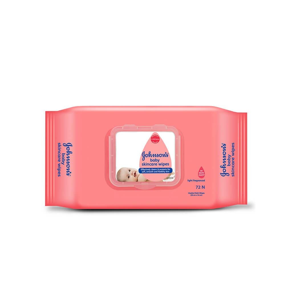 Johnson's Baby Wipes - Gentle Touch (80 Wipes)