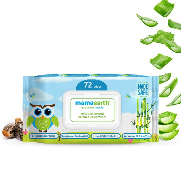 Mamaearth Gentle Cleansing Baby Wipes