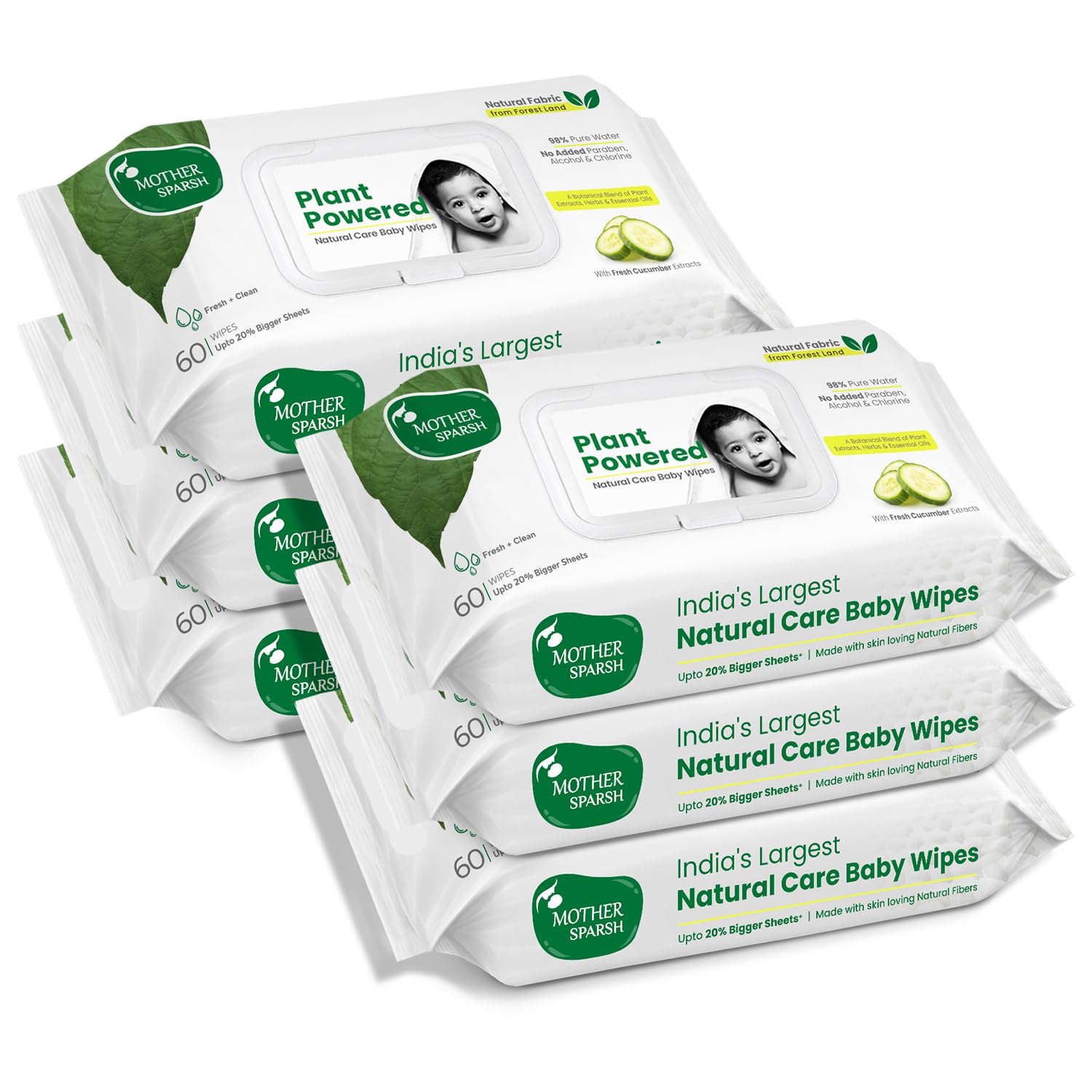 Mother Sparsh Organic Baby Wipes