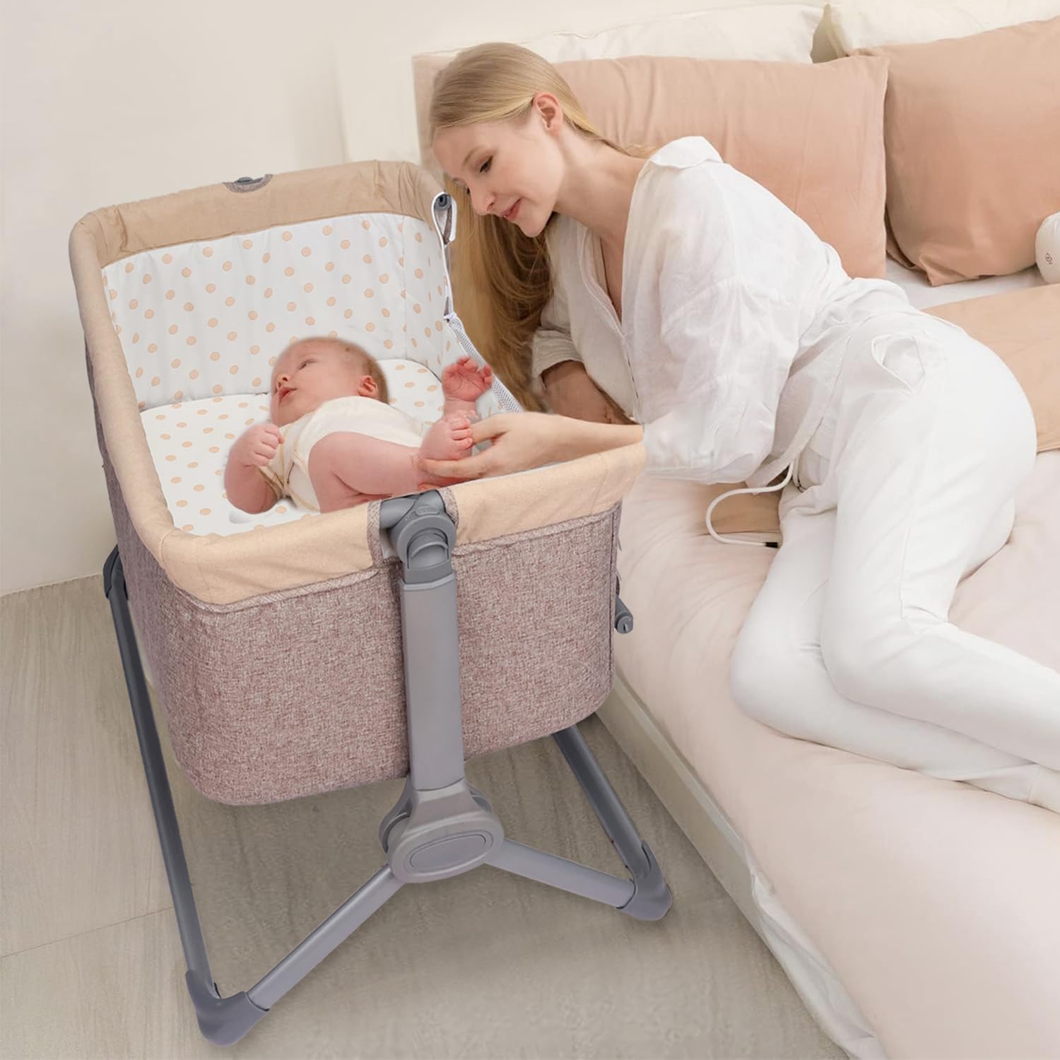 R for Rabbit Cosleep Bedside Crib