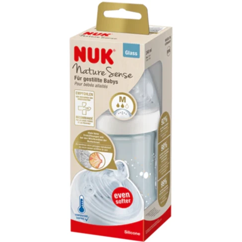 NUK Nature Sense Feeding Bottle