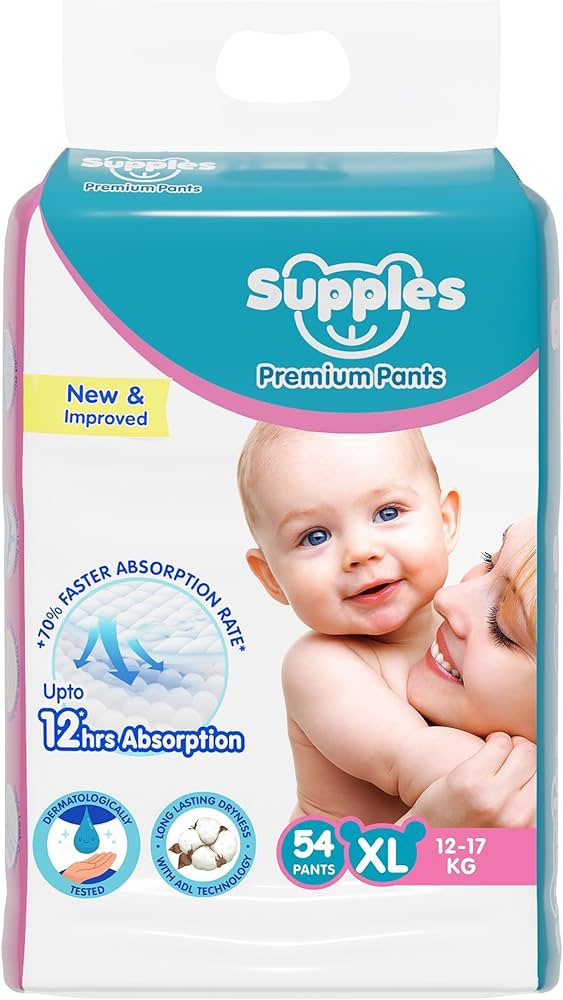 Supples Chlorine-Free Diaper Pants