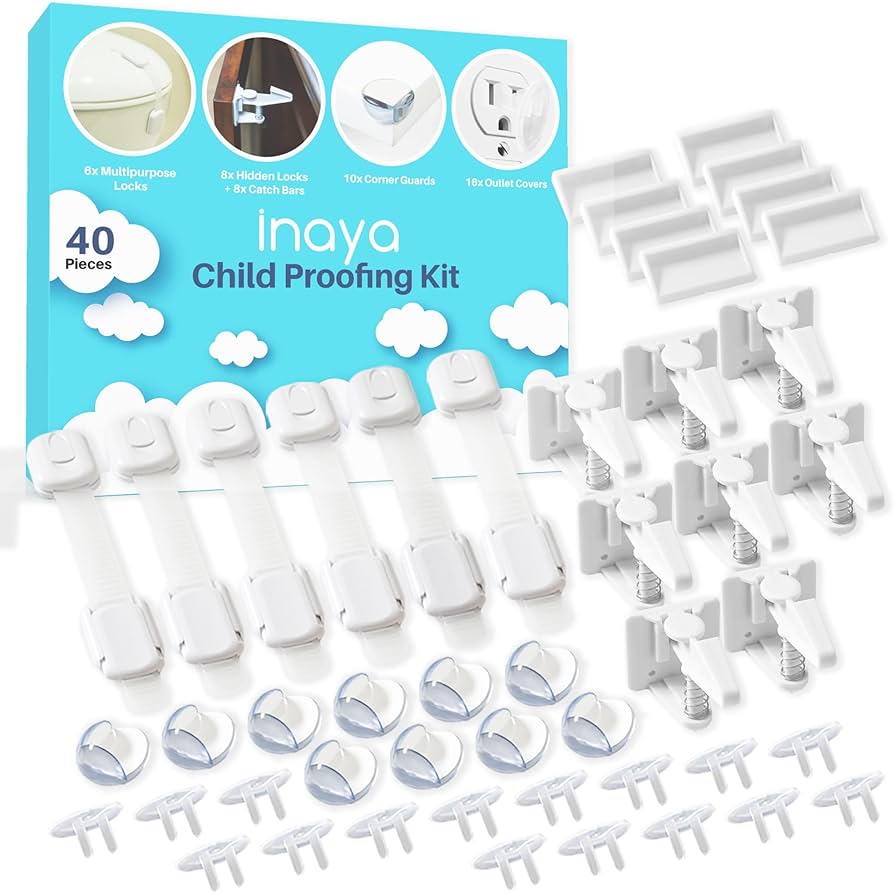 Fippy Baby Safety Kit (Socket Covers, Corner Guards, Furniture Straps)