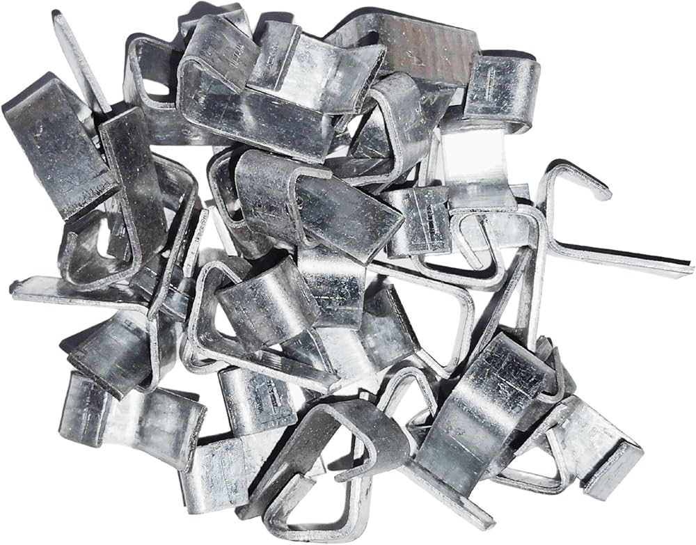 Fippy Window Grill Safety Mesh Clips (Pack of 20)