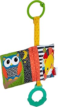 Infantino Crinkle & Teether Soft Book