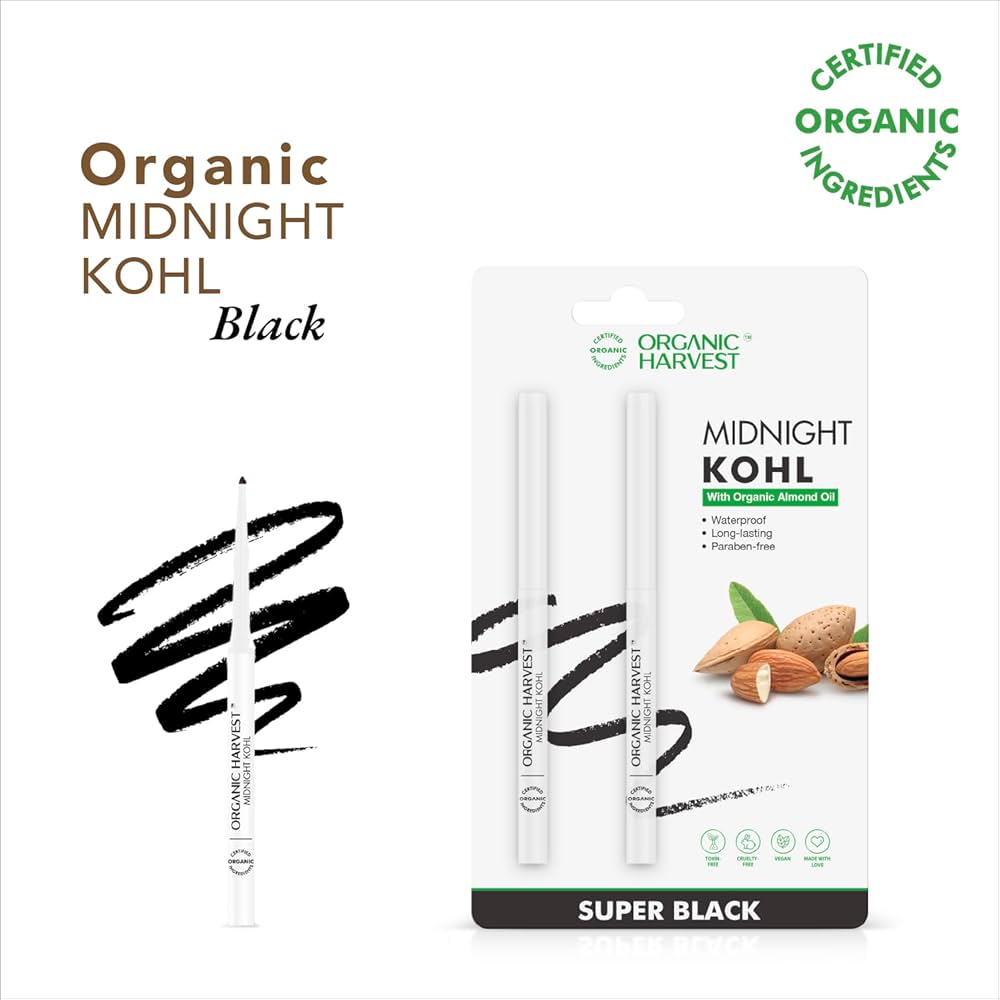 Organic Harvest Kajal Stick (Lead-Free)