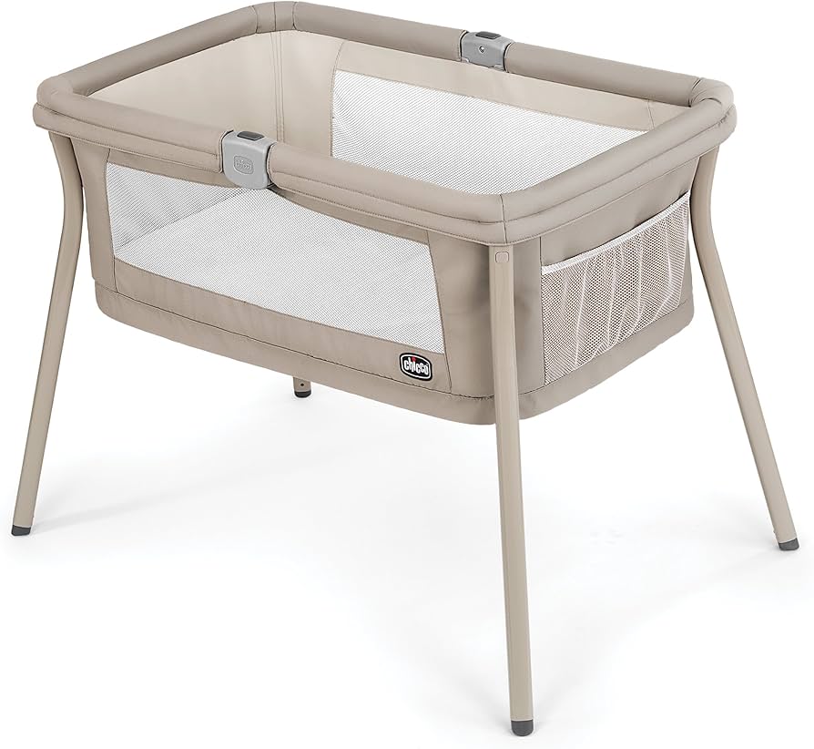 Chicco LullaGo Portable Bassinet (Beige)