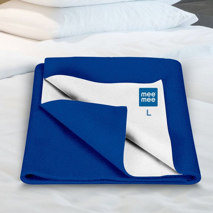 Mee Mee Breathable Waterproof Mattress Protector (White)