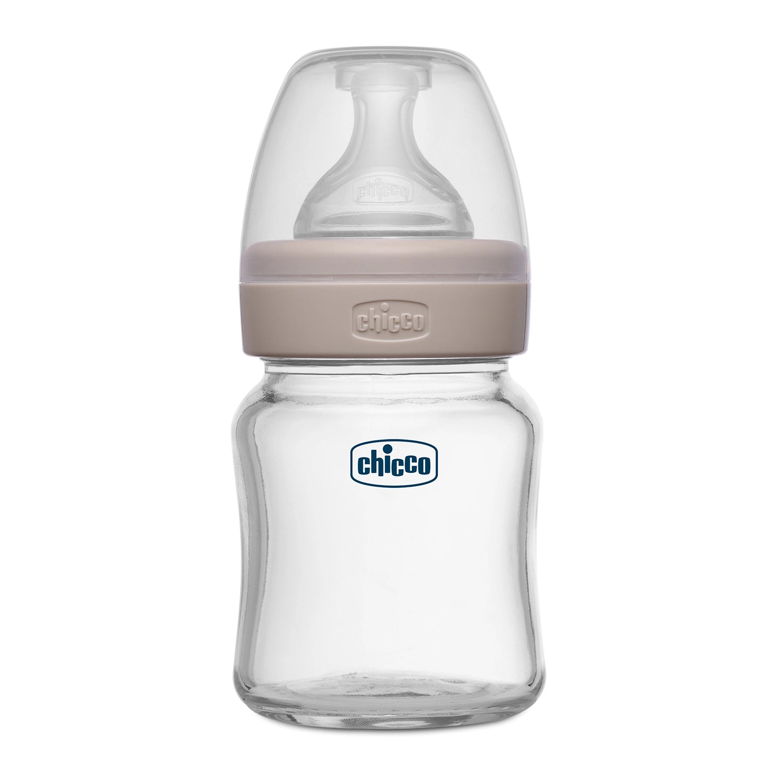 Chicco Wellbeing Feeding Bottle Glass 150ml + 240ml Set