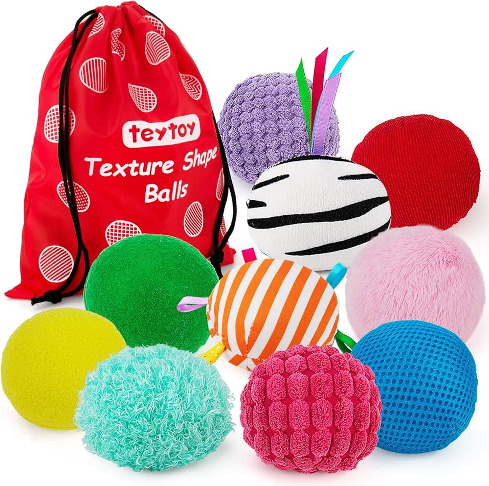 Baby Jalebi Montessori Sensory Balls Set