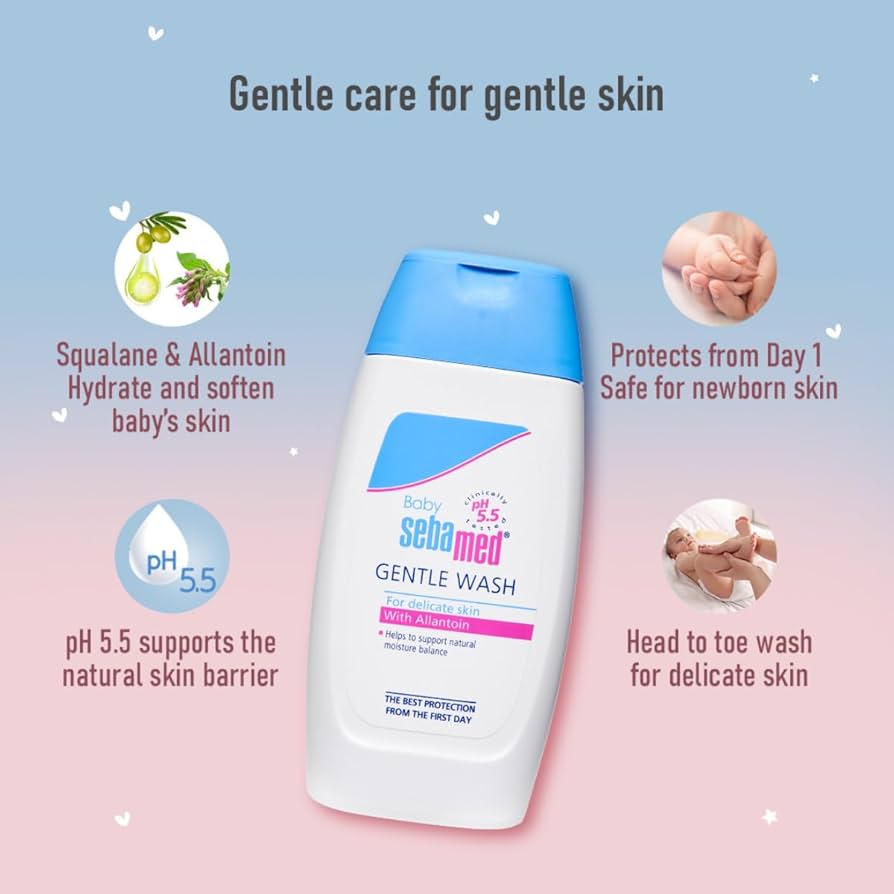 Sebamed Baby Wash Fragrance Free pH 5.5