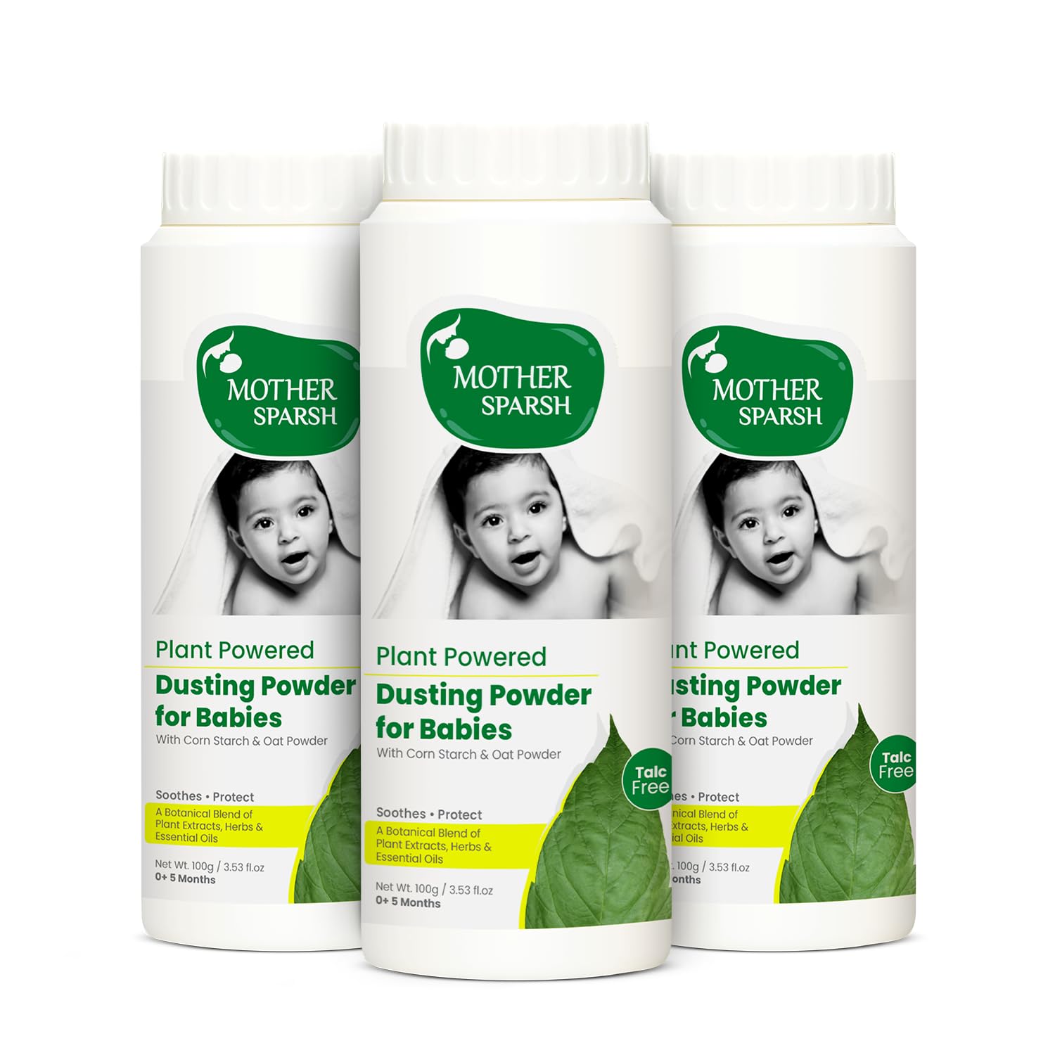 Mother Sparsh Organic Cornstarch Powder, 150g