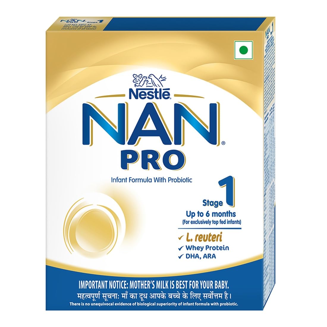 Nan Pro 1 Infant Formula Powder, 400g Tin
