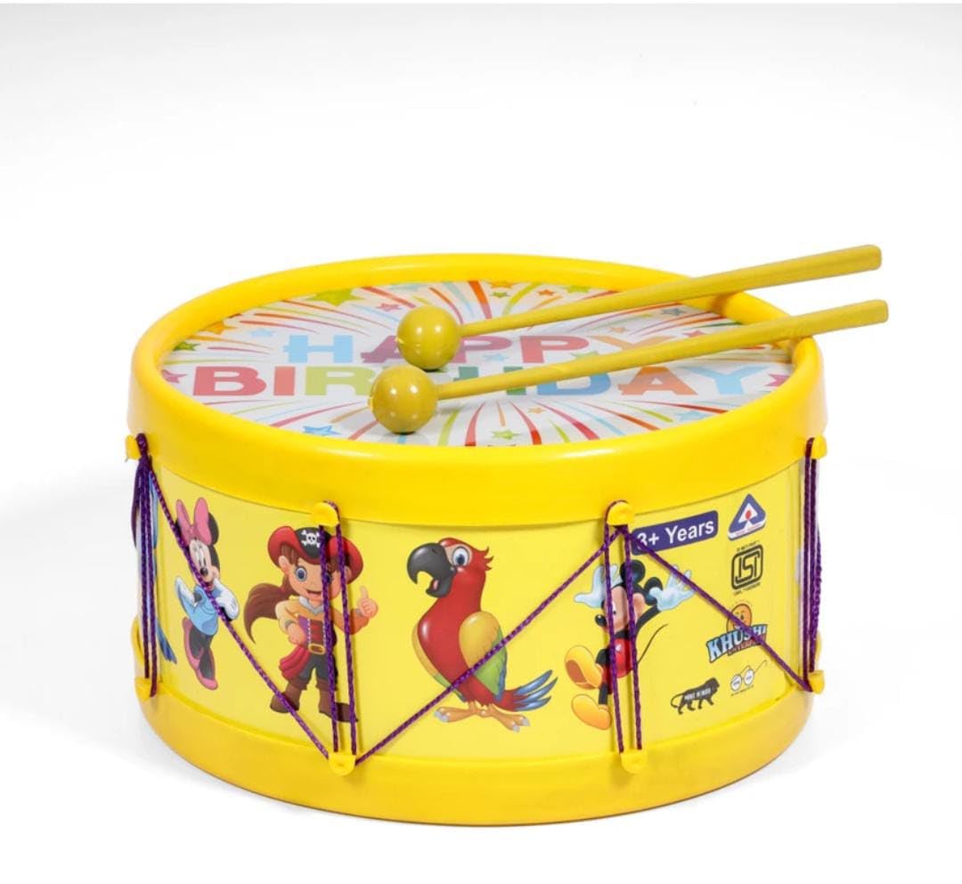 Wishkey Musical Drum Toy with Sticks