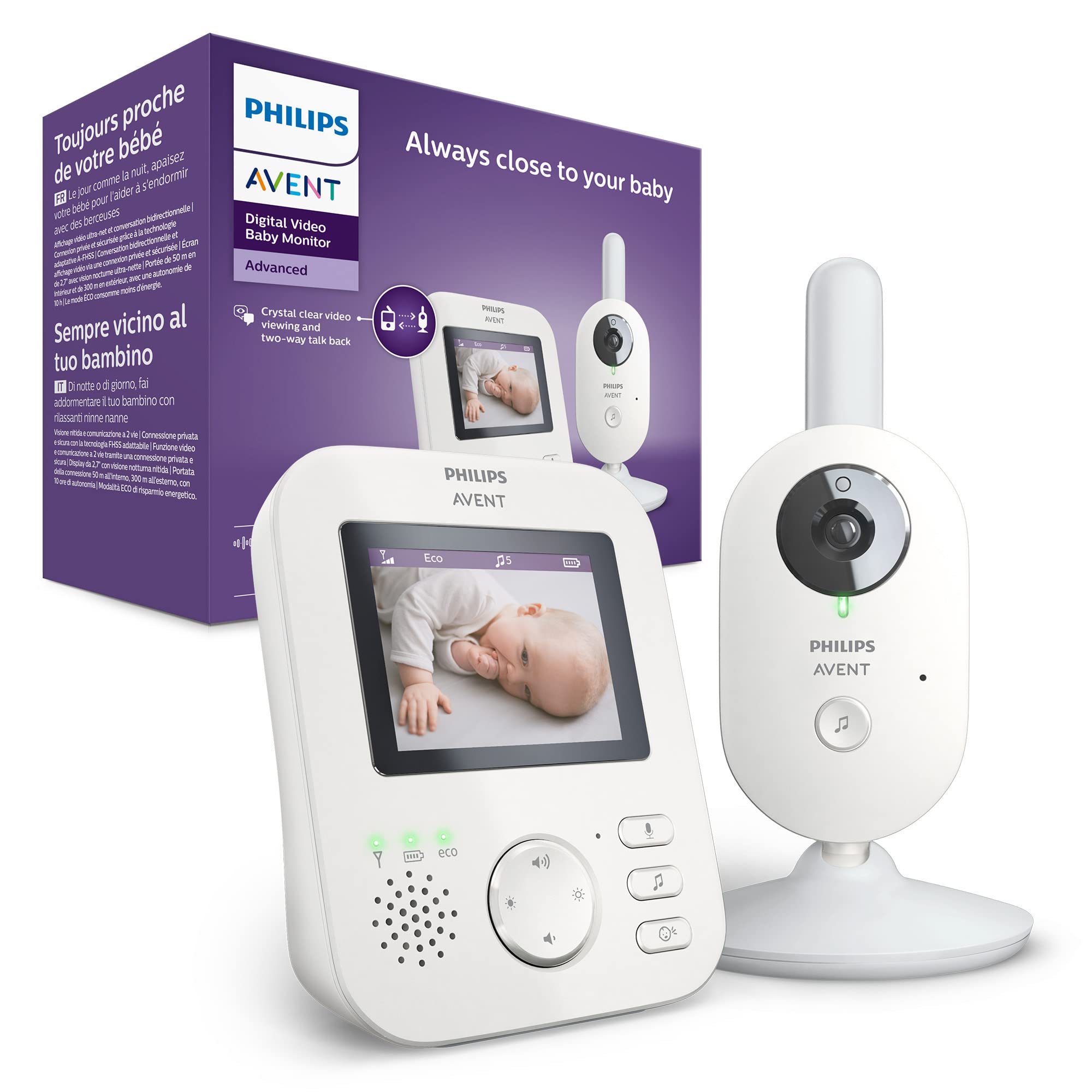 Philips Avent SCD833 DECT Baby Monitor