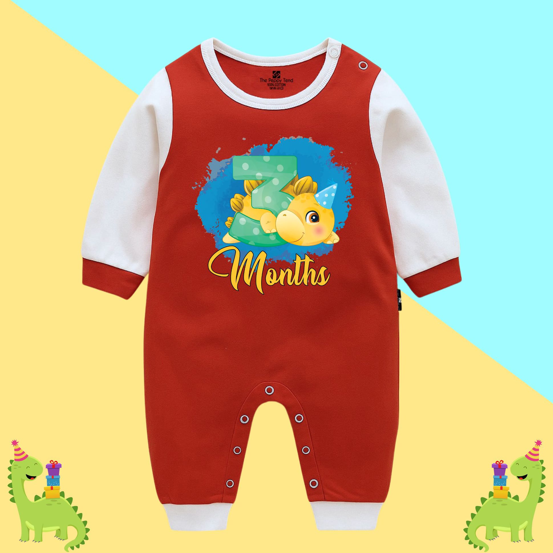 FirstCry Romper 0-3 Months 100% Cotton