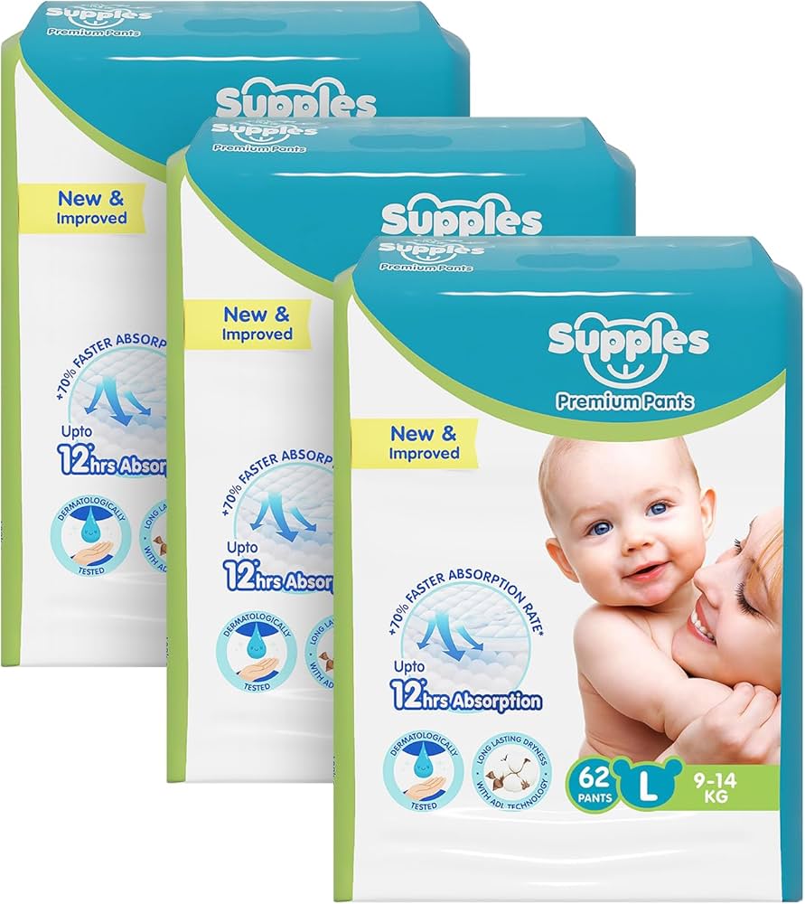 Supples Dry Pants Diaper Pant Style