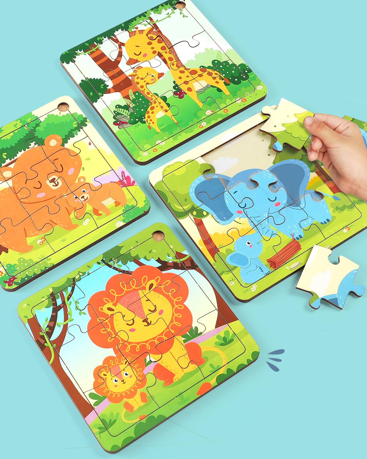 FirstCry Wooden Puzzle