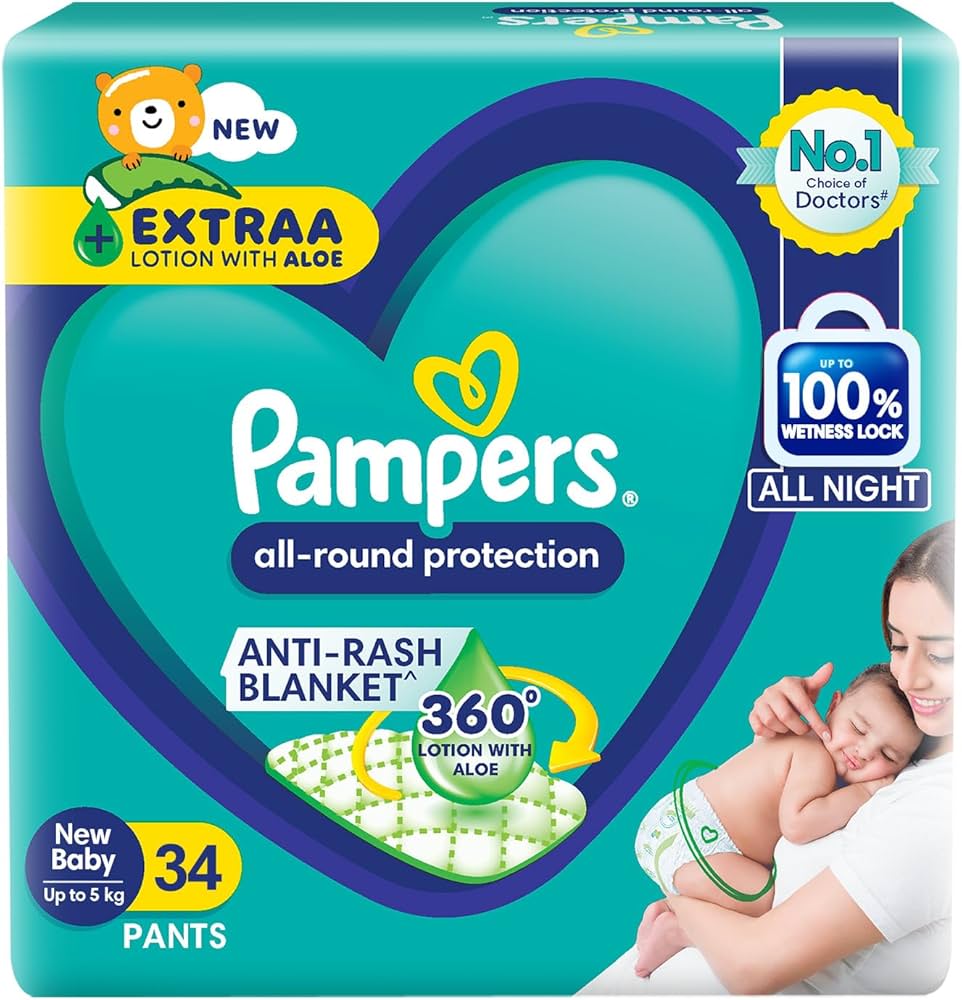 Pampers Pants Size M New Born Diaper Pants
