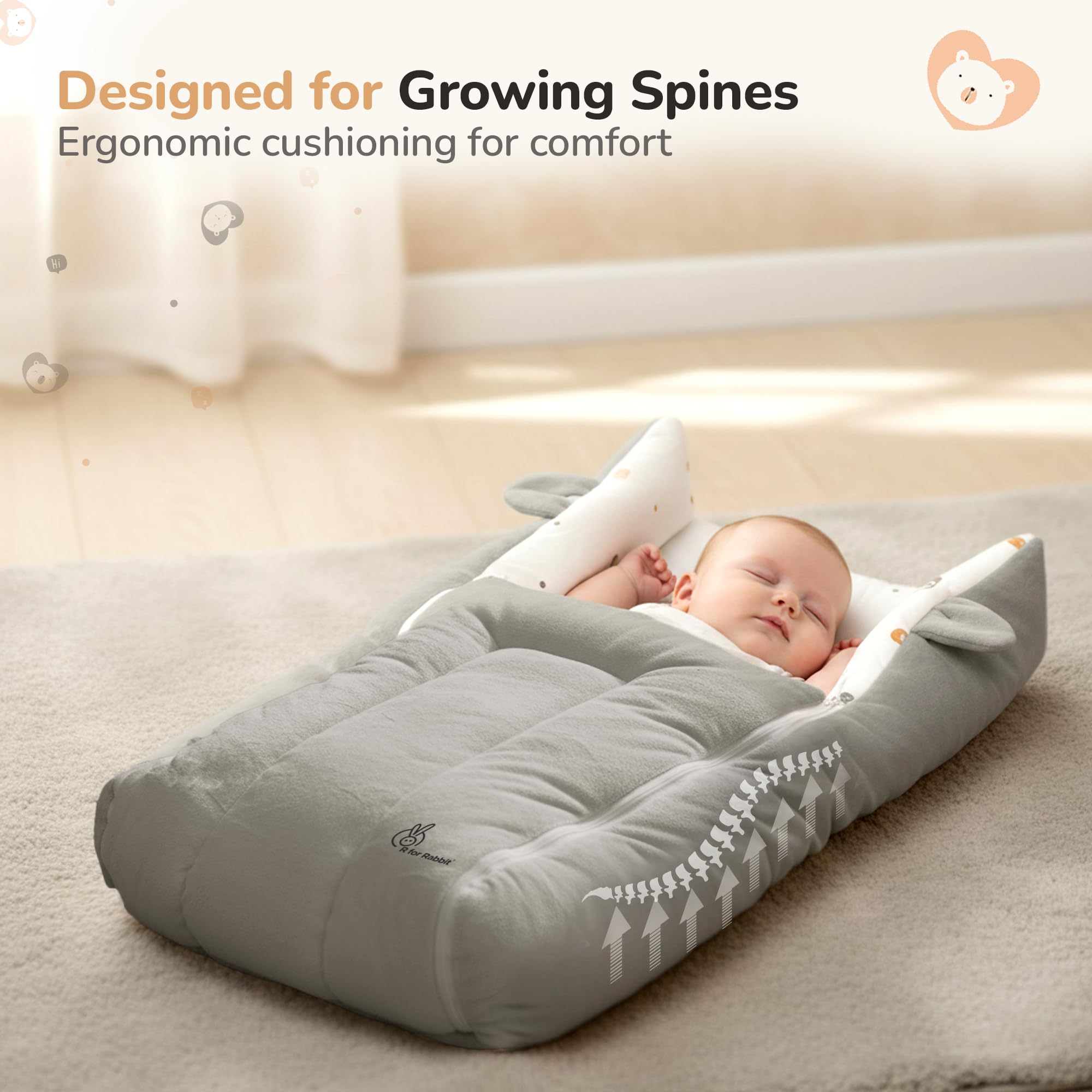 R for Rabbit Snuggle Sleeping Bag