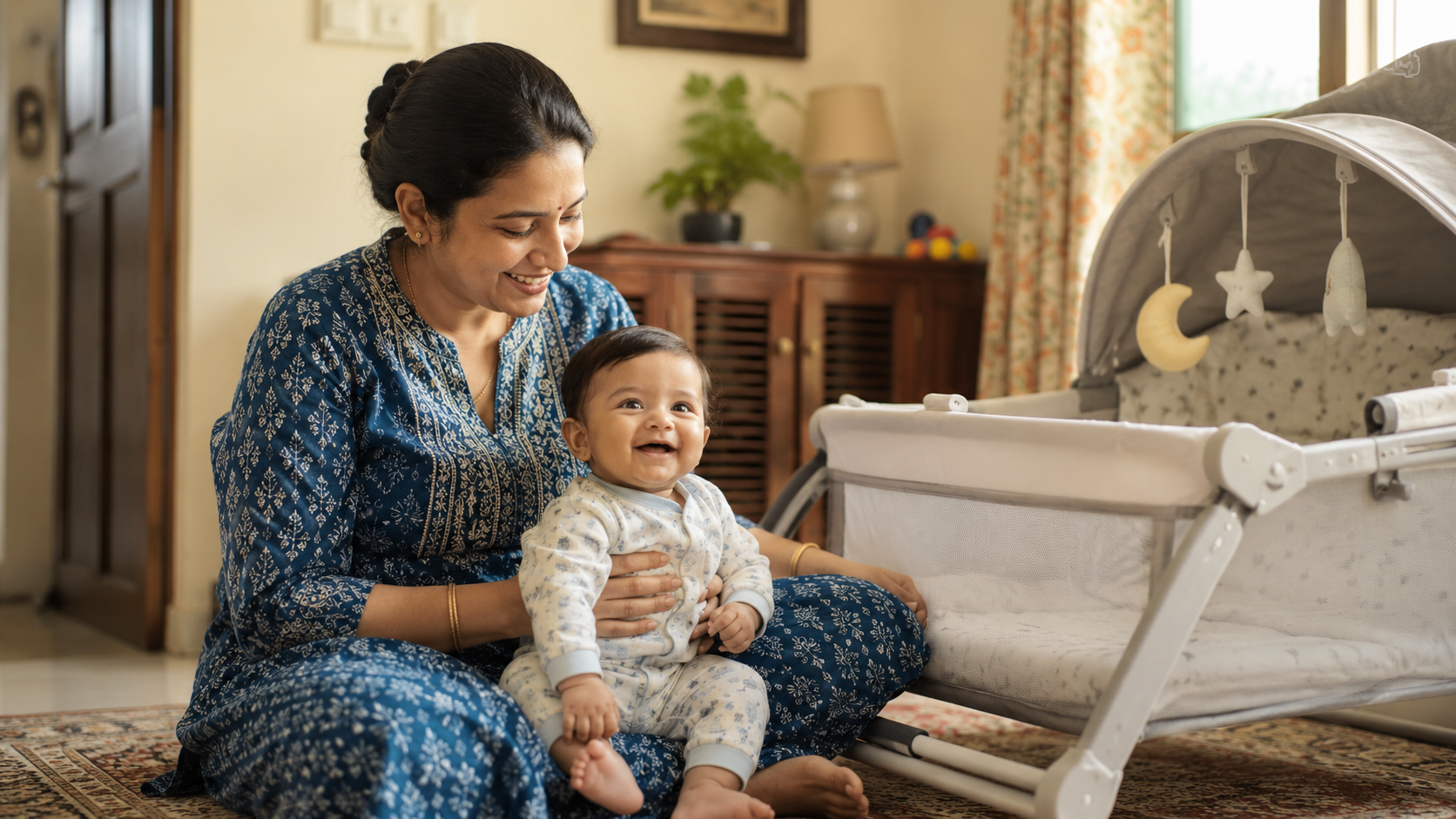 Baby Sleep in Indian Summer Heat: Cooling Tips, Breathable Gear & Safe Temperature Guide for 2026