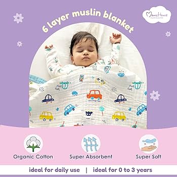 Mother Sparsh Organic Cotton Muslin Wrap