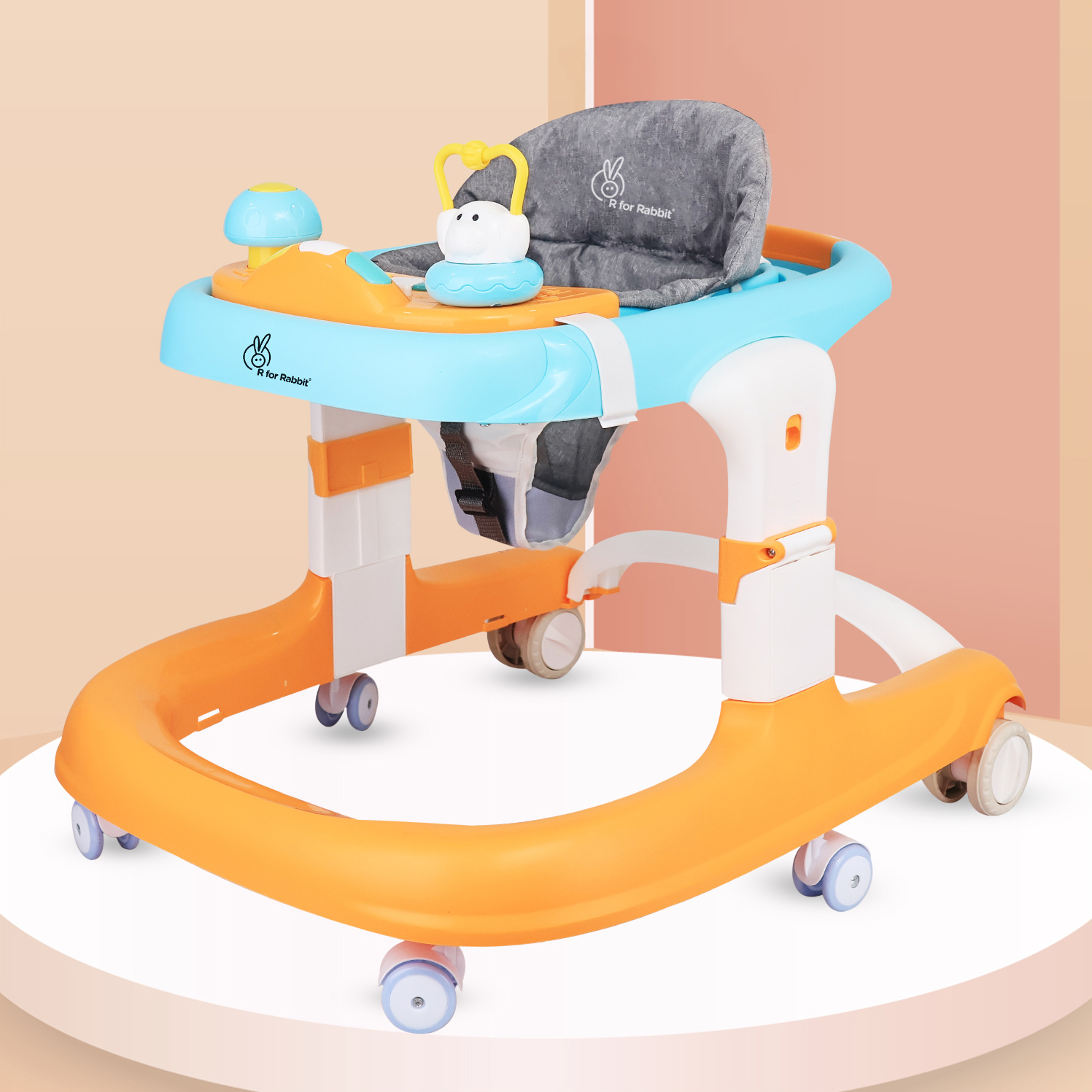 R for Rabbit Activity Walker Stationary Play Center