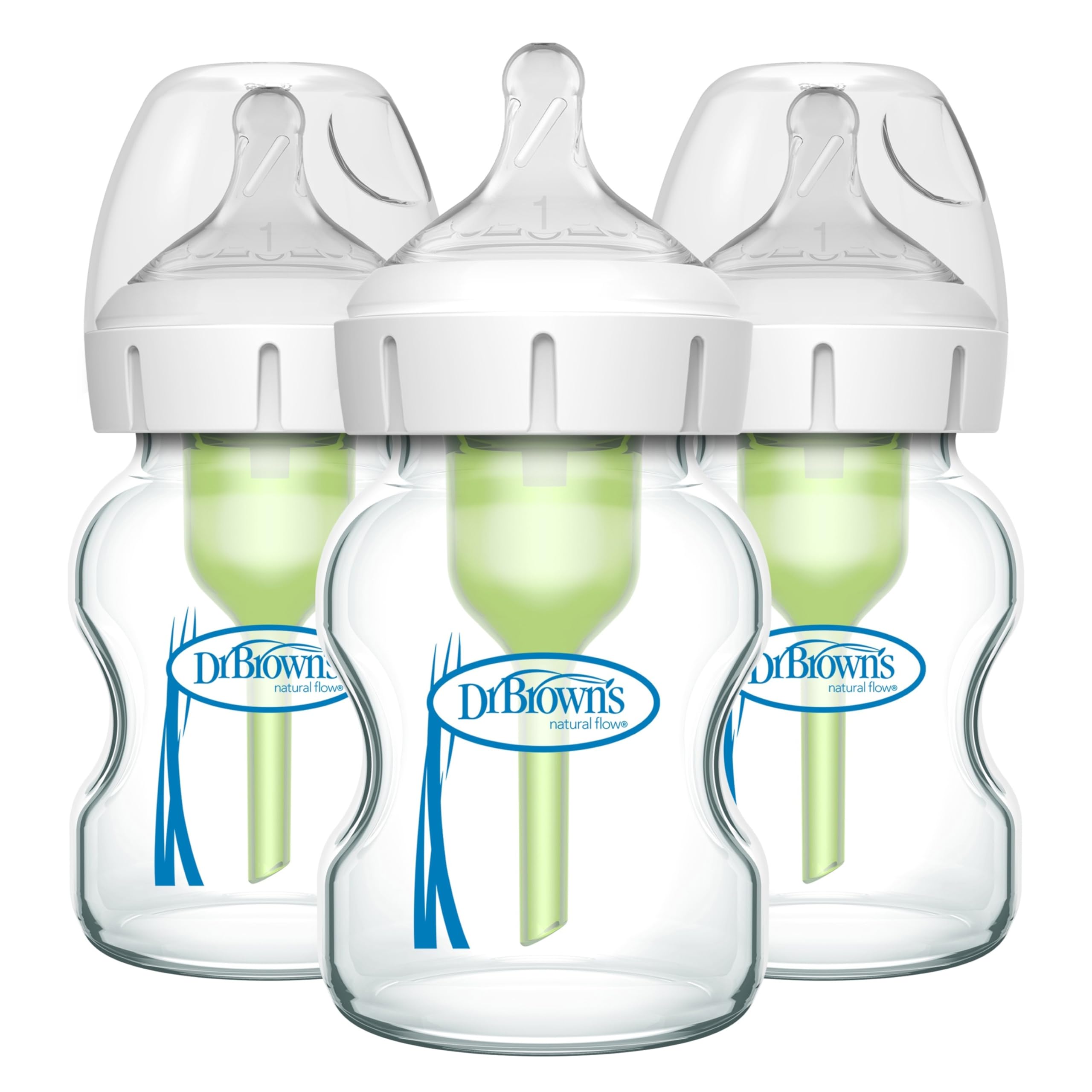 Dr Brown's Options+ Wide Neck Baby Bottle 250ml (Pack of 2)
