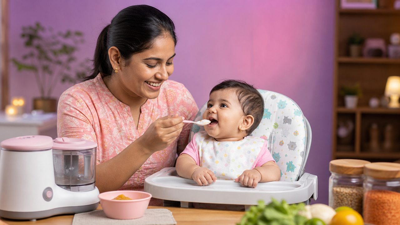 Ragi Porridge for 6 Month Baby: Step-by-Step Recipe + Best Organic Ragi Flour in India 2026