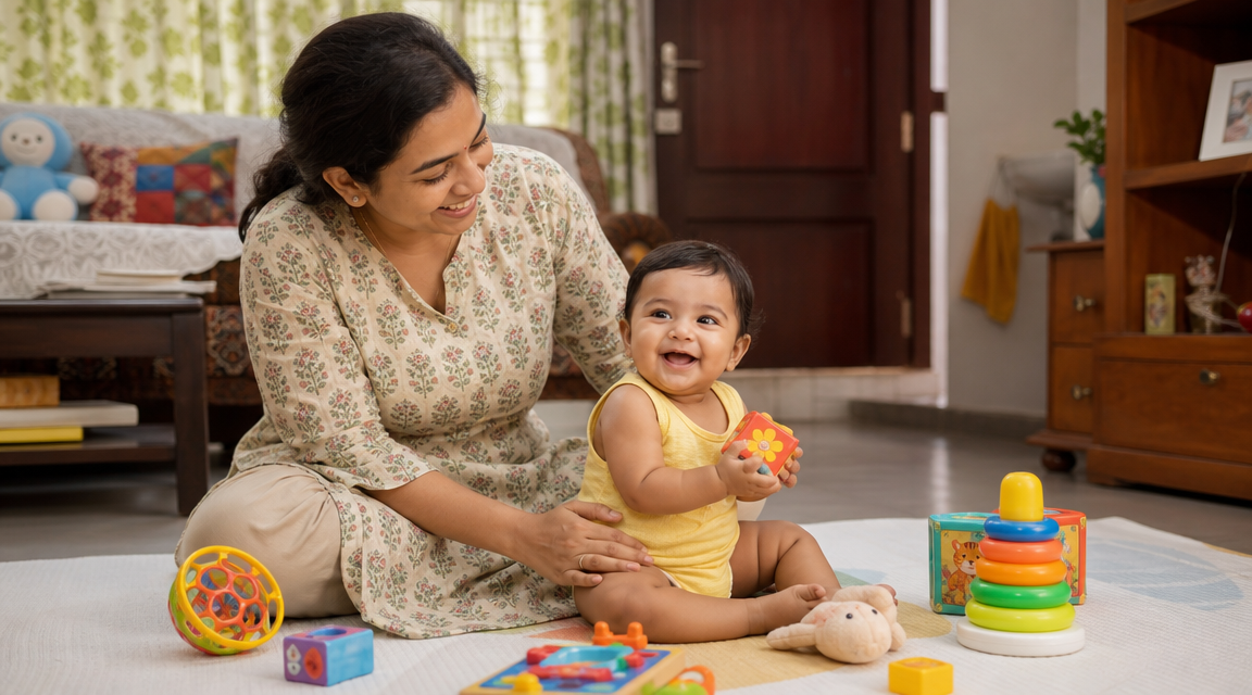 Best Toys for 6-9 Month Old Babies in India 2026 | Sensory & Developmental Guide